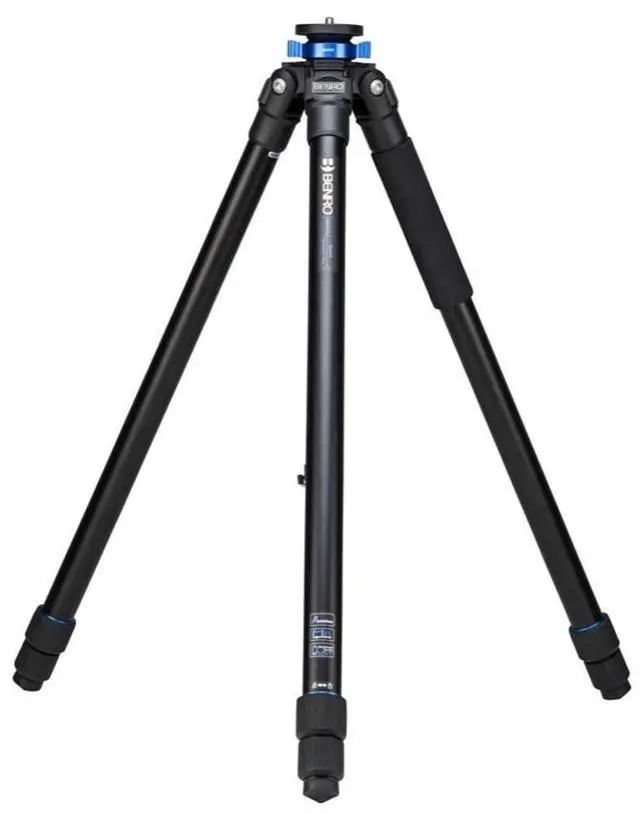 Alt view image 15 of 18 - Benro Mach3 TMA47AXL Series 4 3-Section Aluminum Extra Long Tripod, Twist Lock
