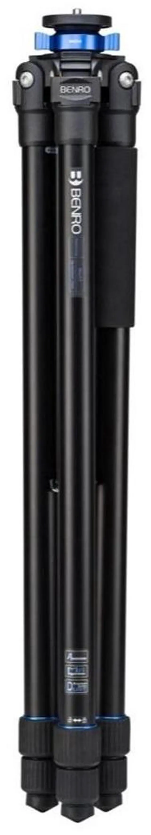 Alt view image 16 of 18 - Benro Mach3 TMA47AXL Series 4 3-Section Aluminum Extra Long Tripod, Twist Lock