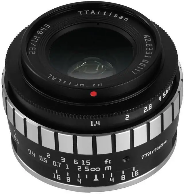 Main image of TTArtisan 23mm f/1.4 Lens for Nikon Z, Black/Silver