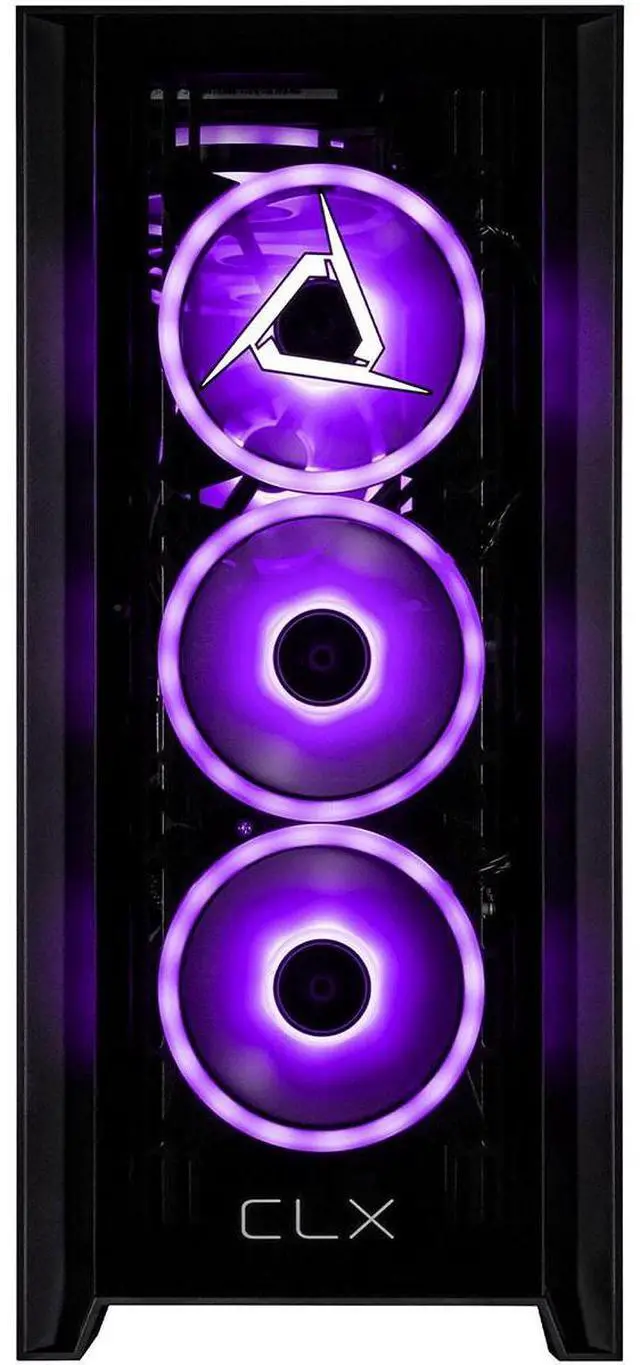 Alt view image 6 of 8 - CLX SET Gaming Desktop - AMD Ryzen 7 7800X3D 4.2GHz 8-Core Processor, 32GB DDR5 Memory, Radeon RX 9070 XT 16GB GDDR6 Graphics, 2TB NVMe M.2 SSD, WiFi, Win 11 Home 64-bit