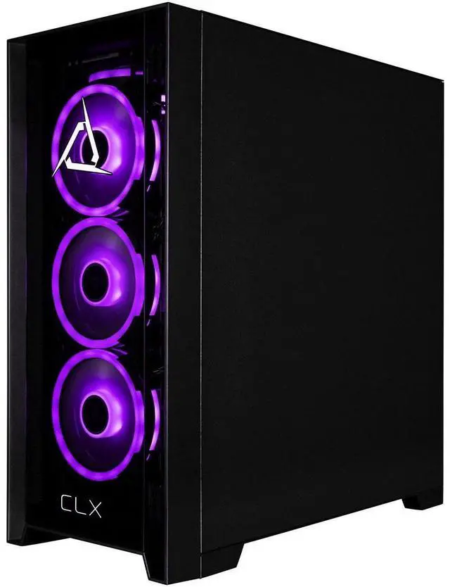 Alt view image 8 of 8 - CLX SET Gaming Desktop - AMD Ryzen 7 7800X3D 4.2GHz 8-Core Processor, 32GB DDR5 Memory, Radeon RX 9070 XT 16GB GDDR6 Graphics, 2TB NVMe M.2 SSD, WiFi, Win 11 Home 64-bit
