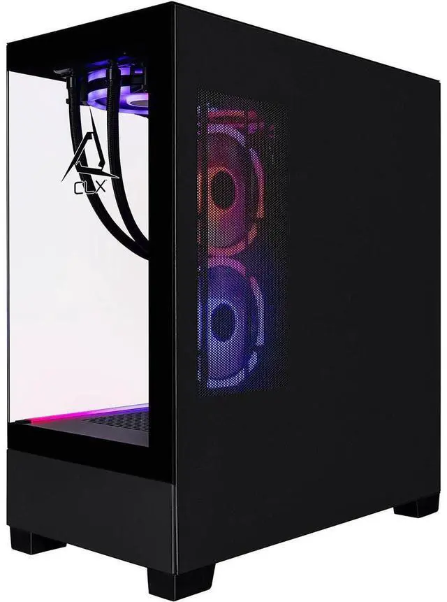 Alt view image 9 of 10 - CLX SET Gaming Desktop - AMD Ryzen 7 9800X3D 4.7GHz 8-Core Processor, 32GB DDR5 Memory, GeForce RTX 5080 16GB GDDR7 Graphics, 2TB NVMe M.2 SSD, WiFi, Win 11 Home 64-bit