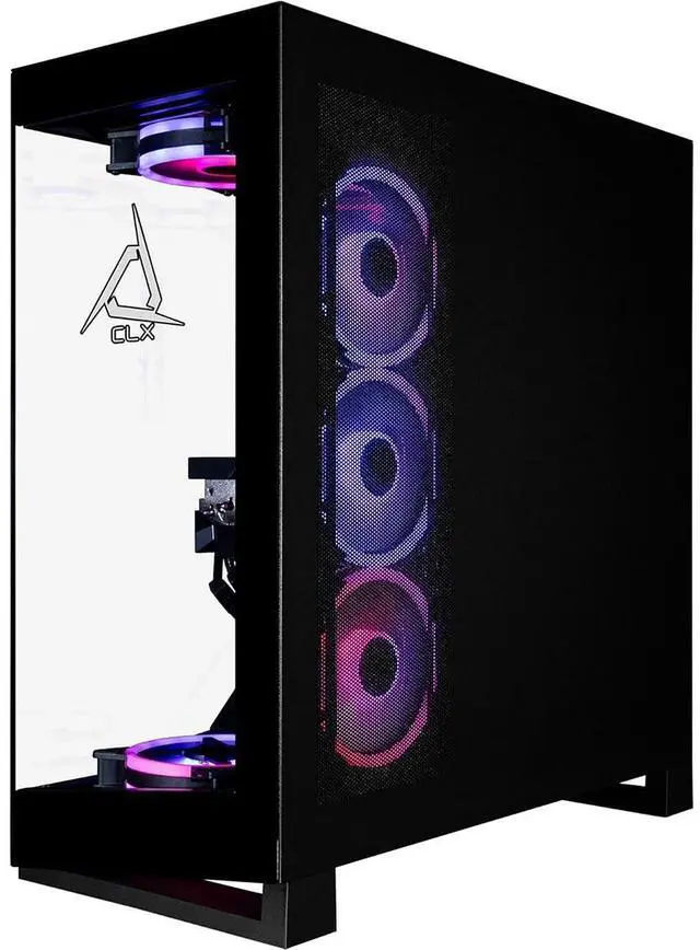 Alt view image 8 of 8 - CLX Horus Gaming Desktop - AMD Ryzen 9 9950X3D 4.3GHz 16-Core Processor, 96GB DDR5 Memory, GeForce RTX 5090 32GB GDDR7 Graphics, 2TB NVMe M.2 SSD, 8TB HDD, WiFi, Win 11 Home 64-bit