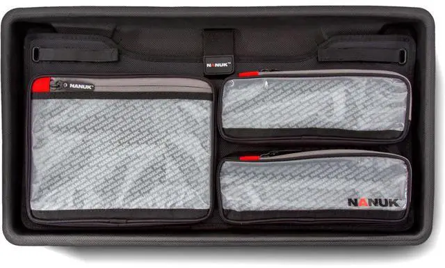 Alt view image 2 of 2 - Nanuk Wheeled Series 935 Hard Case with Lid Organizer and Padded Dividers, Olive