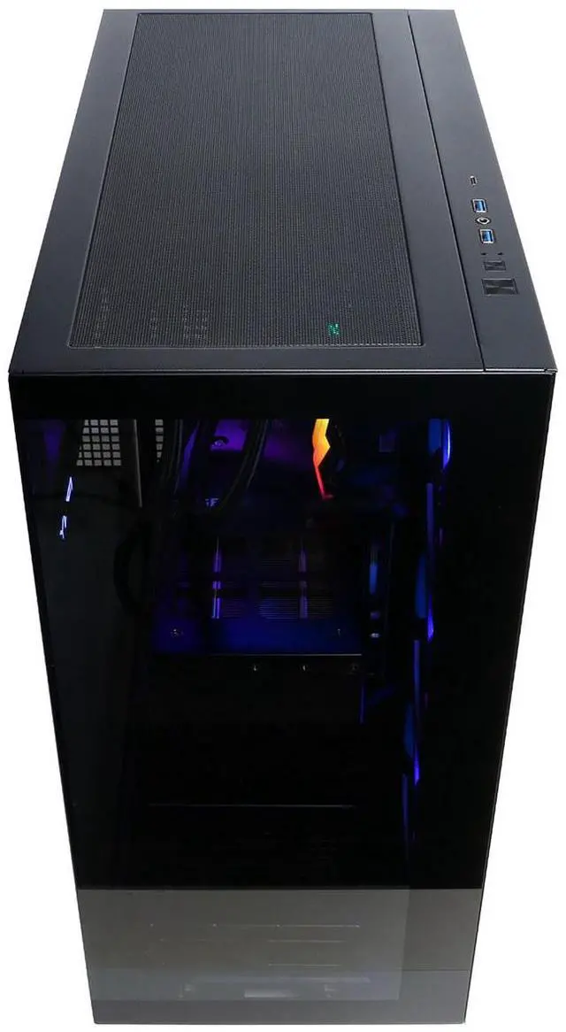Alt view image 3 of 6 - CyberPowerPC Gamer Supreme Liquid Cooled Gaming Desktop Computer, Intel Core Ultra 7 265KF 3.9GHz, 32GB RAM, 2TB SSD, NVIDIA GeForce RTX 5080 16GB, Windows 11 Home, Black