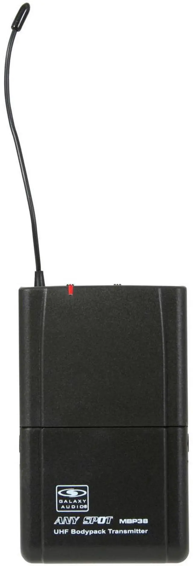 Main image of Galaxy Audio MBP38 Wireless Bodypack Transmitter, Frequency Range N: 518-542MHz