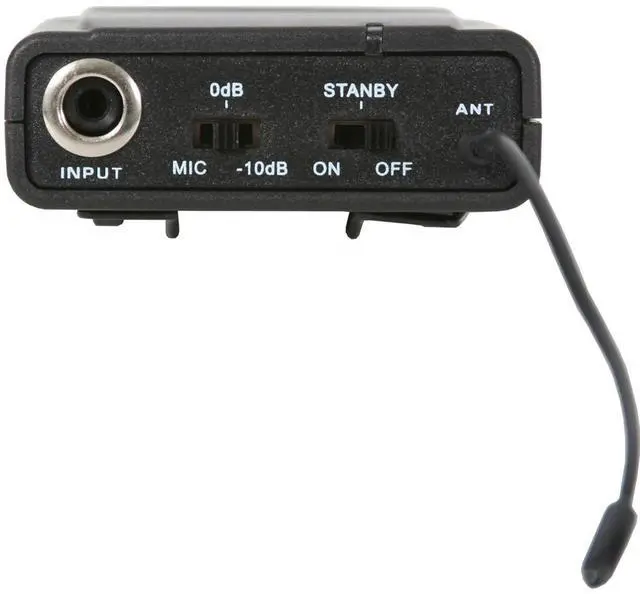 Alt view image 2 of 2 - Galaxy Audio MBP38 Wireless Bodypack Transmitter, Frequency Range N: 518-542MHz