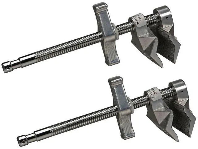 Main image of Matthews Matthellini Clamp with 6" End Jaw Configuration, Silver, 2-Pack