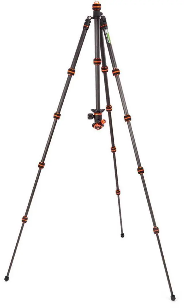 Alt view image 5 of 7 - 3 Legged Thing Punks Brian 2.0 5-Section Carbon Fiber Travel Tripod with AirHed Neo 2.0 Ball Head, Black