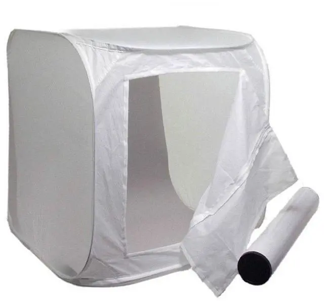 Main image of Alzo Digital 28" Photo Light Tent Cube Kit with Background Paper
