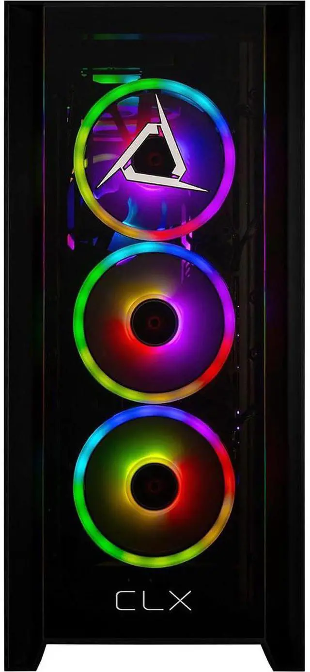 Alt view image 6 of 10 - CLX SET Gaming Desktop - Intel Core Ultra 9 285K 3.7GHz 24-Core Processor, 64GB DDR5 Memory, RTX 5090 32GB GDDR7 Graphics, 2TB NVMe M.2 SSD, 4TB HDD, WiFi, Win 11 Home 64-bit