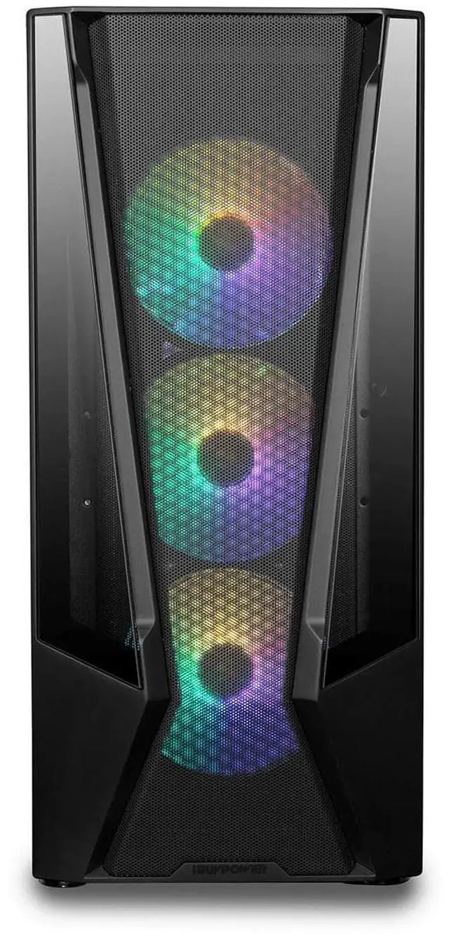 Alt view image 9 of 14 - iBUYPOWER Slate 9 Black Gaming PC Desktop - AMD Ryzen 7 9800X3D - AMD Radeon RX 9070 16GB - 32GB DDR5 RGB - 2TB NVMe SSD - SBA7R9701