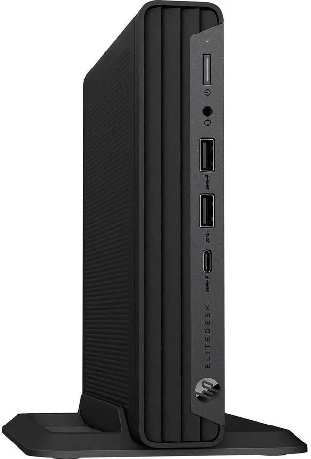 Alt view image 6 of 10 - HP Elite Mini 805 G8 Desktop PC, AMD Ryzen 5 Pro 5650GE, AMD Radeon Graphics, 8GB DDR4-3200, 256GB SSD, Windows 11 Pro, Includes Mouse & Keyboard (A98XTUT#ABA)
