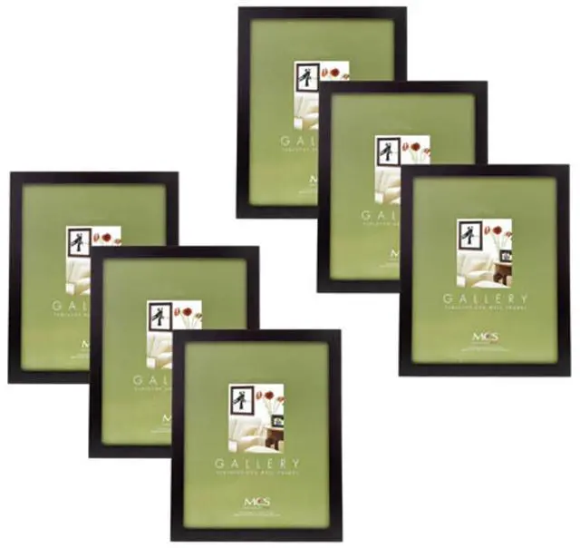 Main image of MCS M C S Fashion Flat Top Frame for 11x14in, Black, 6 Pack #423516 (6 PACK)