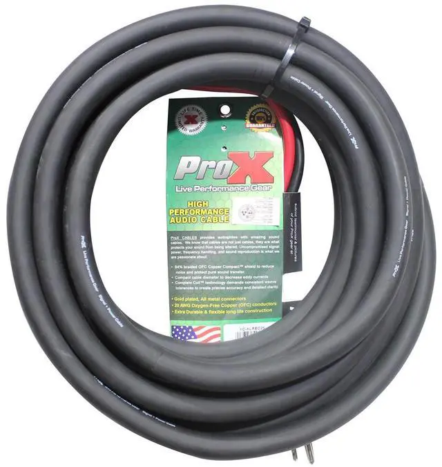 Alt view image 8 of 12 - ProX XC-XLREC25 (25ft XLR / IEC Combo)