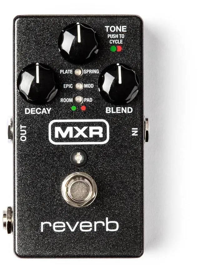 Alt view image 3 of 3 - MXR M300 Reverb Pedal