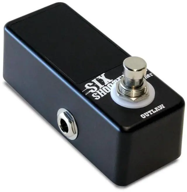 Alt view image 11 of 12 - Outlaw Effects Six Shooter II Tuner Pedal Black