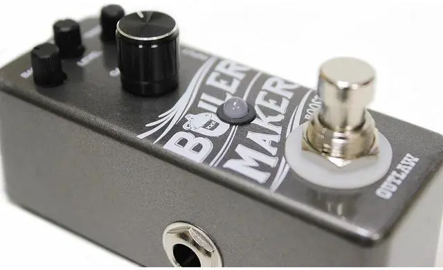 Alt view image 12 of 12 - Outlaw Effects Boilermaker Clean Boost Guitar Effects Pedal
