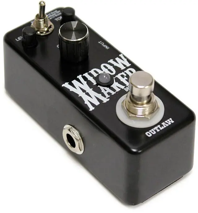 Alt view image 15 of 20 - Outlaw Effects Widow Maker Metal Guitar Distortion Pedal