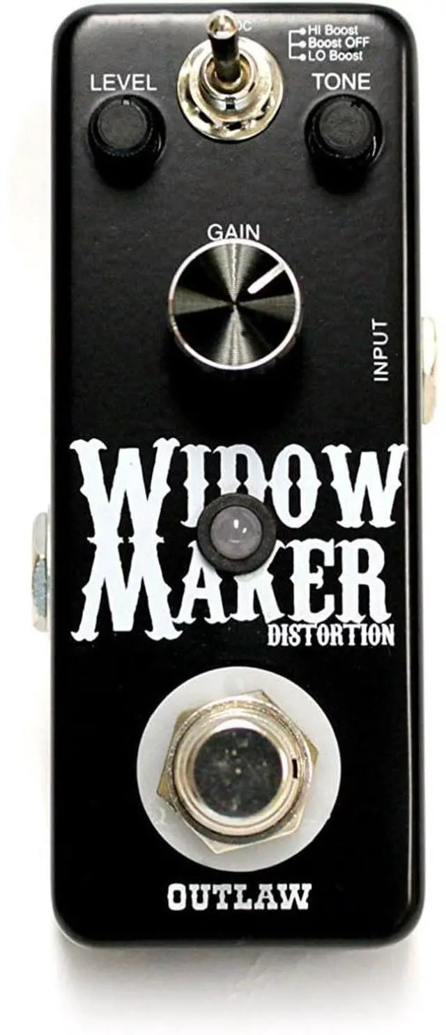 Alt view image 19 of 20 - Outlaw Effects Widow Maker Metal Guitar Distortion Pedal