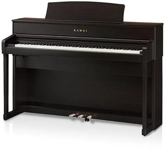 Alt view image 2 of 4 - Kawai Kawai CA701 Digital Piano, Ebony Polish