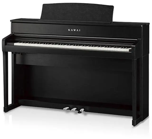 Alt view image 3 of 4 - Kawai Kawai CA701 Digital Piano, Ebony Polish