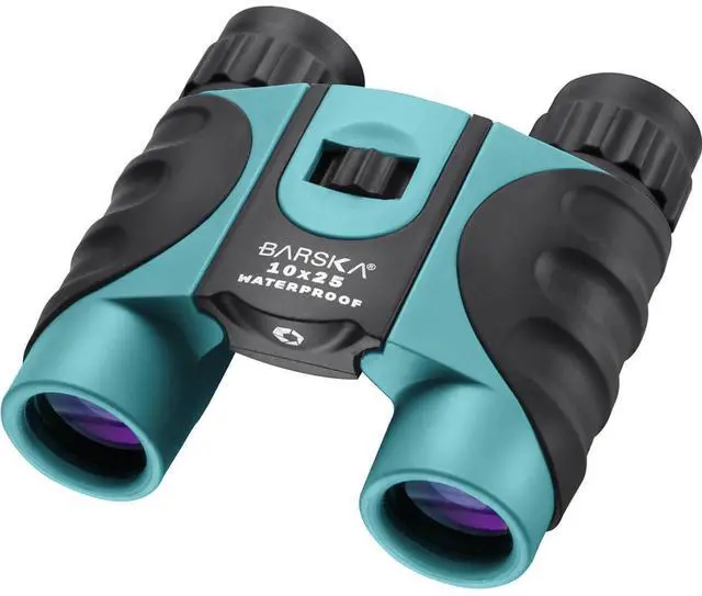 Alt view image 2 of 6 - barska 10x25mm blue waterproof compact binoculars (ab12726)