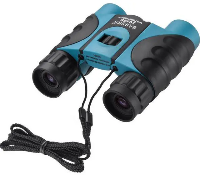 Alt view image 3 of 6 - barska 10x25mm blue waterproof compact binoculars (ab12726)