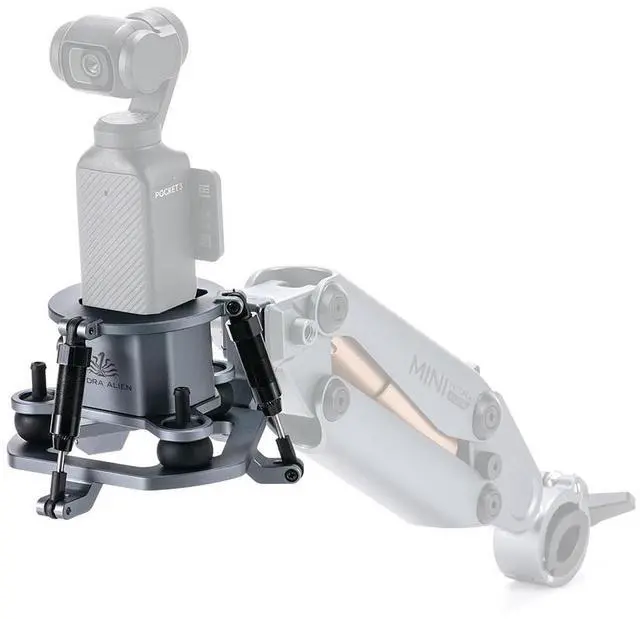 Main image of Tilta Shock Absorbing Head for Hydra Alien Mini, Titanium Gray #HDA-T15-SAH-TG