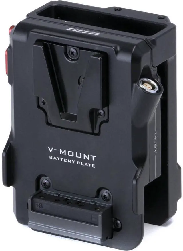 Main image of Tilta V-Mount Battery Plate for RED V-RAPTOR, Black #ESR-T08-BP-V