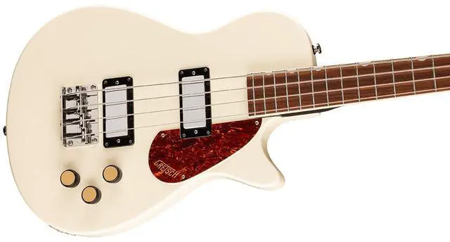 Alt view image 4 of 6 - Gretsch Gretsch Streamliner Jet Club Bass Single-Cut Bass Guitar, Laurel Fingerboard, Vintage White