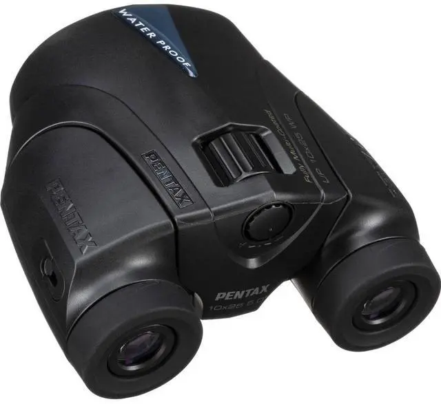 Alt view image 9 of 12 - Pentax U-Series Compact Porro-Prism UP 10x25 WP Binocular, Black