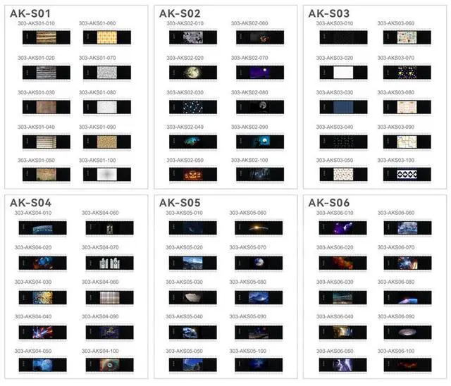 Main image of Flashpoint AK-S Complete Slide Set for AK-R21 Projection Attachment Kit
