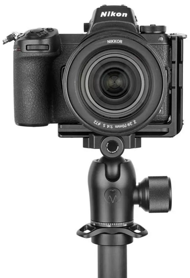 Alt view image 2 of 7 - 3 Legged Thing Zelda QD-Compatible Dedicated L-Bracket for Nikon Z6/7 #ZELDAQD-B
