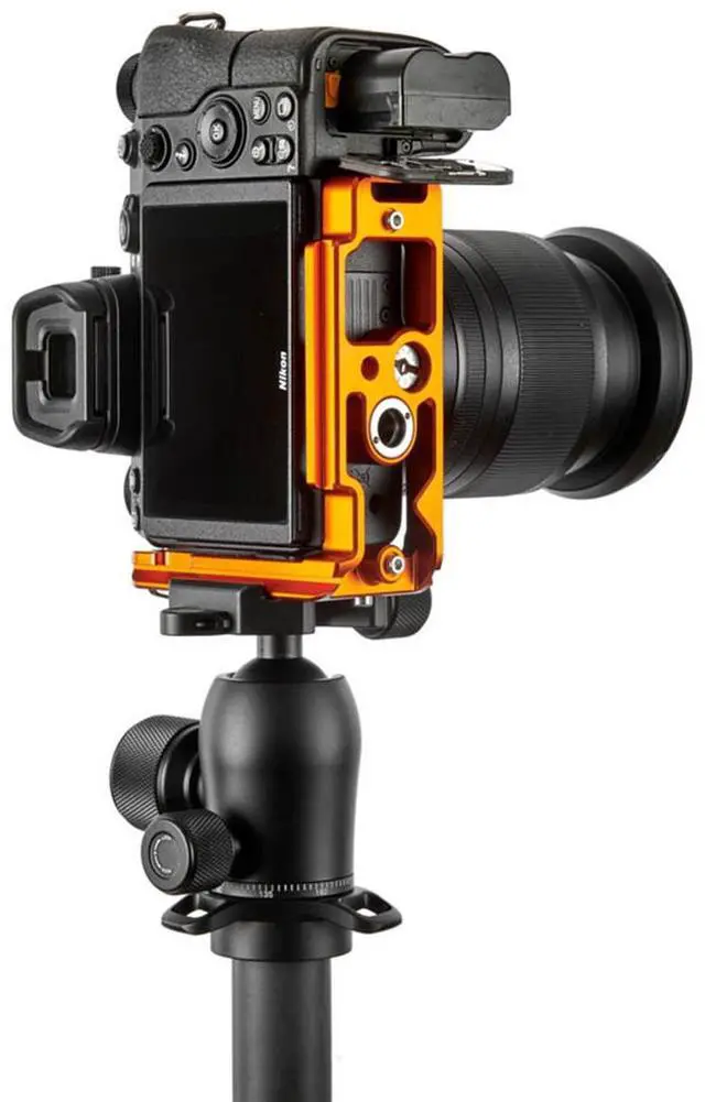 Alt view image 6 of 7 - 3 Legged Thing 3 Legged Thing ZELDA QD-Compatible Dedicated L-Bracket for Nikon Z6/7, Copper