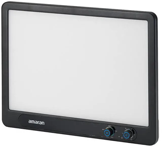 Alt view image 3 of 7 - amaran Verge 26W Bi-Color LED Light Panel, Charcoal #MP0100007Y