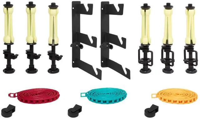 Main image of Flashpoint Background Holder Triple Hook, Pair, Black, Bundle with 3x TeleDrive with Chain