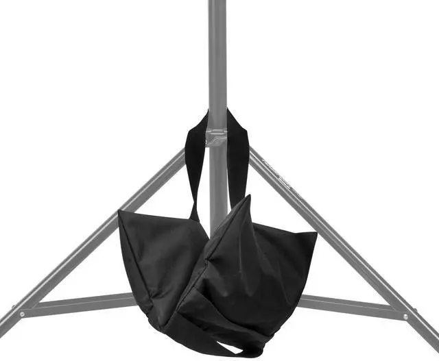 Alt view image 7 of 7 - Flashpoint Empty Saddle Sandbag, Water-Resistant Cordura Nylon - (35 lb Capacity, Black)