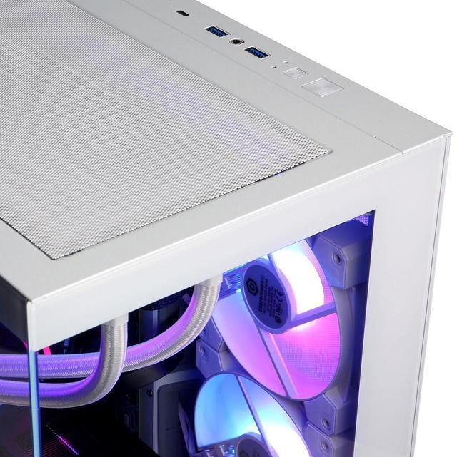 Alt view image 4 of 6 - CyberPowerPC Gamer Supreme Liquid Cooled Gaming Desktop Computer, Intel Core Ultra 9 285K 3.7GHz, 64GB RAM, 4TB SSD, NVIDIA GeForce RTX 5080 16GB, Windows 11 Home, White