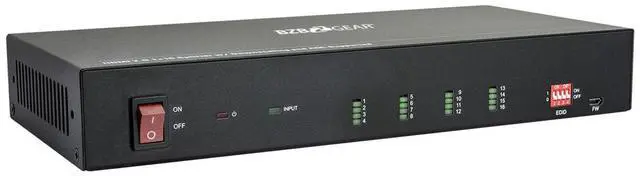Alt view image 2 of 5 - BZBGEAR BG-UHD-DA1X16 1x16 HDMI V2.0 Splitter with Downscaling and AOC Supported