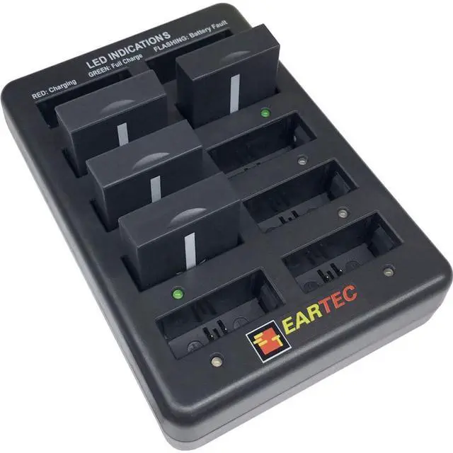 Main image of Eartec UltraLITE 10-Port Multi-Charger for UltraLITE/UltraPAK/HUB Batteries