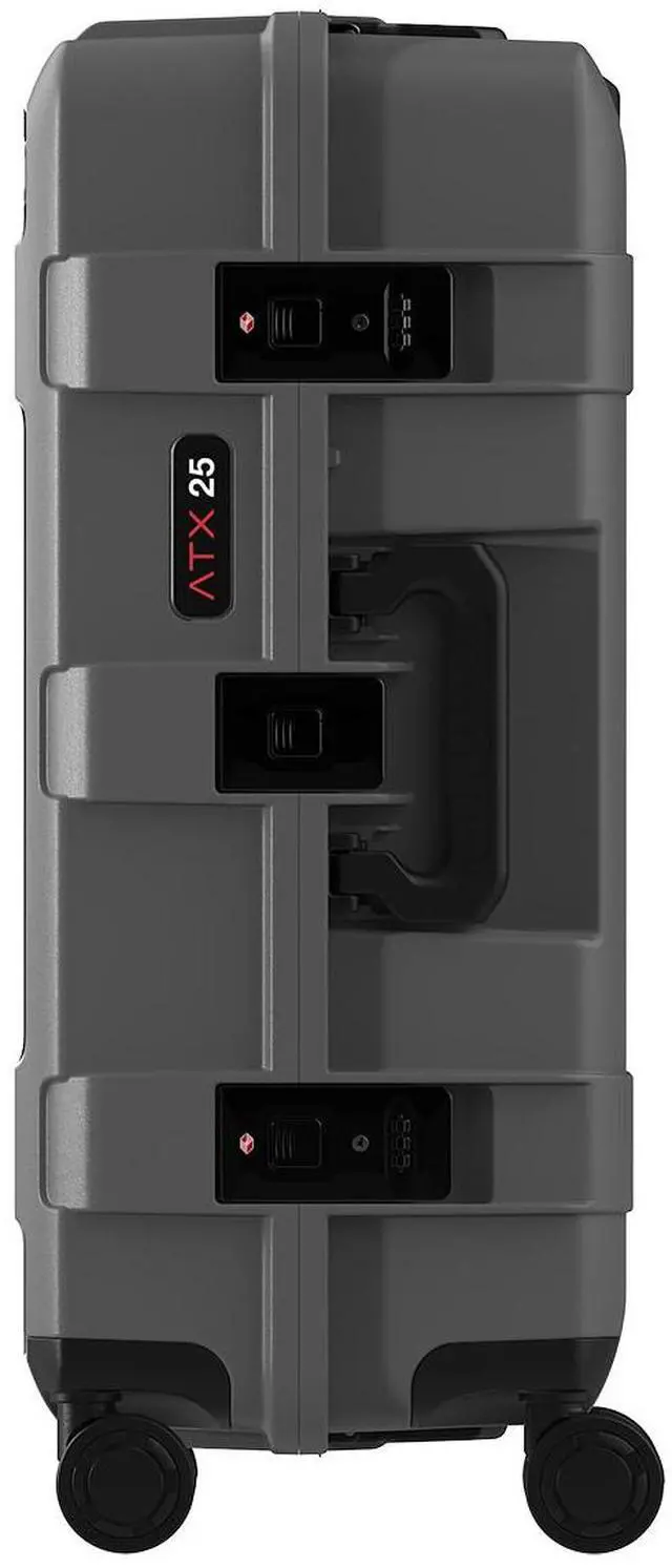 Alt view image 3 of 3 - Pelican Pelican ATX 25" Waterproof Wheeled Check-In Hard Travel Case, Medium Charcoal
