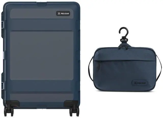 Main image of Pelican ATX 25" Wheeled Check-In Hard Case, IndigoBlue w/DK5 ModPak Toiletry Bag