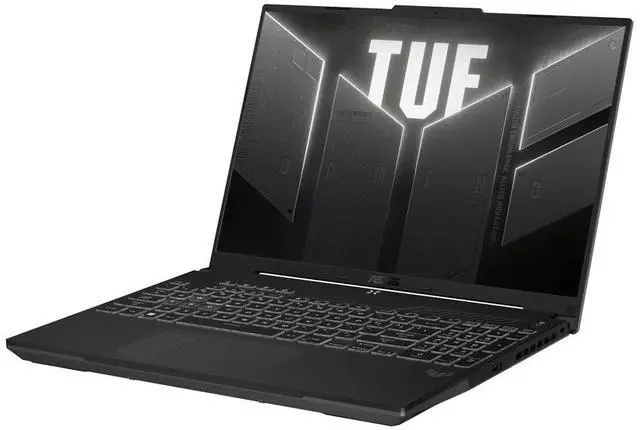 Alt view image 12 of 15 - TUF Gaming F16 FX607 FX607VU-DS73 16" Rugged Gaming Notebook - WUXGA - Intel Core i7 13th Gen i7-13620H - 16 GB - 512 GB SSD - Gray - Intel Chip - 1920 x 1200 - Windows 11 Home - NVIDIA GeForce R