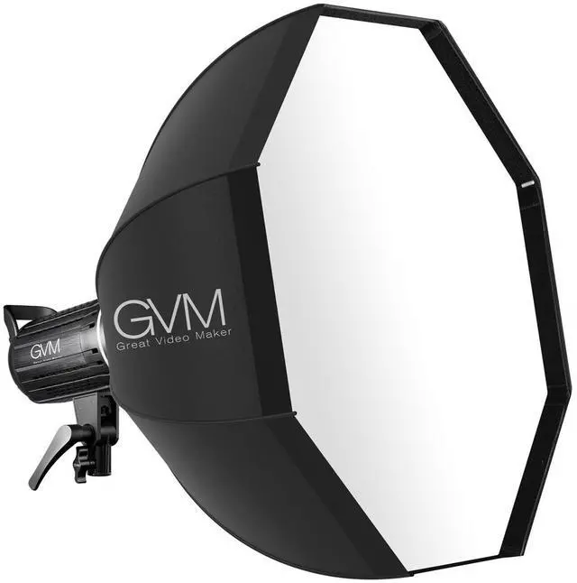 Alt view image 3 of 6 - Great Video Maker G200D 200W Bi-Color LED Video 3200K-5600K COB Spotlight Kit