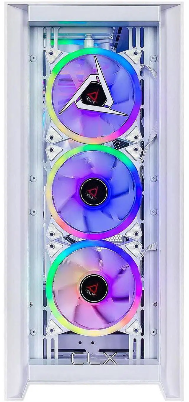 Alt view image 6 of 8 - CLX SET Gaming Desktop - AMD Ryzen 9 9900X 4.4GHz 12-Core Processor, 32GB DDR5 Memory, GeForce RTX 5070 Ti 16GB GDDR7 Graphics, 2TB NVMe M.2 SSD, WiFi, Win 11 Home 64-bit