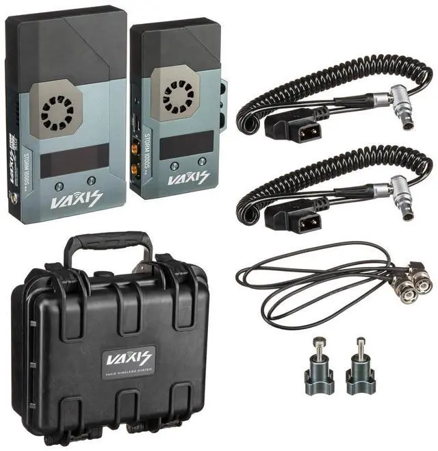 Main image of Vaxis Storm 1000S HDMI/SDI Wireless Video Transmission Kit w/Tx & Rx, Gold-Mount