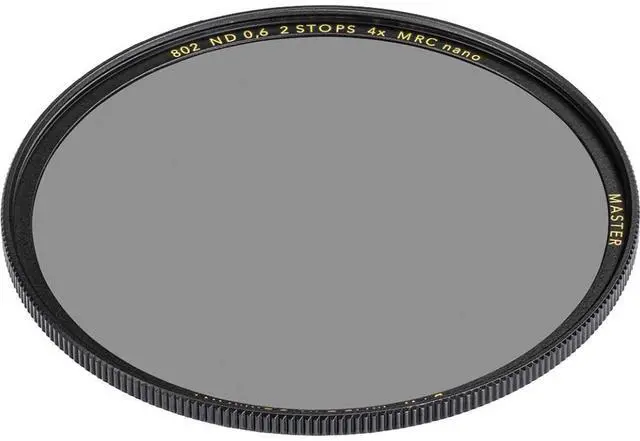 Main image of B + W 39mm Master 802M ND 0.6 2-Stop MRC Nano Neutral Density Filter #66-1101534