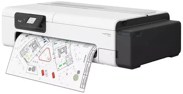 Alt view image 3 of 5 - Canon imagePROGRAF TC-21 24" Wireless Large Format Color Inkjet Printer
