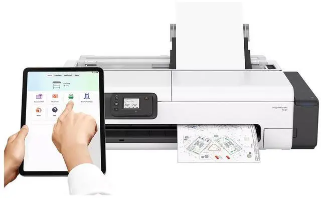 Alt view image 5 of 5 - Canon imagePROGRAF TC-21 24" Wireless Large Format Color Inkjet Printer